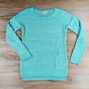 🔹️SO Turquoise Lightweight Knit Sweater Medium